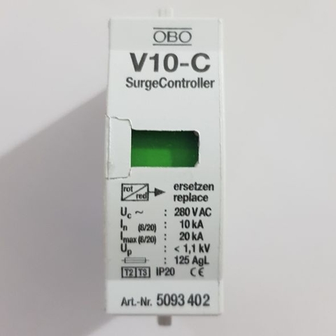 Module thay thế chống sét 1P 20kA max 280V-V10-C0-280