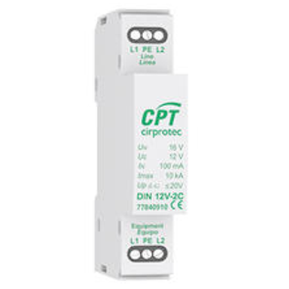 Thiết bị chống sét lan truyền tín hiệu Cirprotec DIN 24V-2C