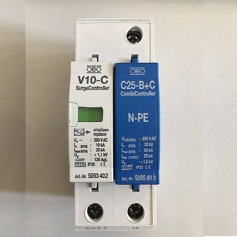 Thiết bị cắt lọc sét 1 pha V10-C1+NPE-280
