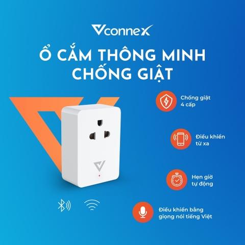 Ổ cắm điện thông minh chống giật