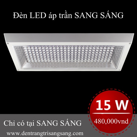 Đèn led áp trần SÁNG SÁNG 15W