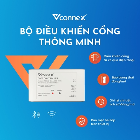 Bộ điều khiển cửa cổng thông minh