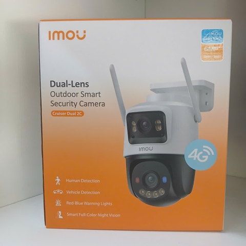 Camera 4G 2 ống kính ngoài trời IPC-S7XCP-6M1TED-EU 6.0MP