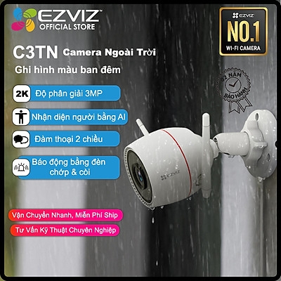 Camera Ezviz C3TN 3M wifi ngoài trời không dây nói chuyện 2 chiều