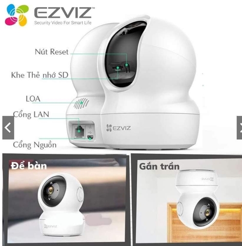 Camera Ezviz (C6N) 1080P CS-C6N (A0-1C2WFR)