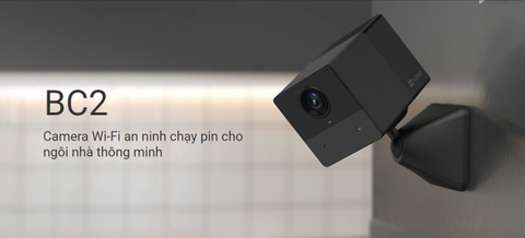 Camera wifi mini ezviz CS-BC2 dùng pin - Full HD, cảnh báo thông minh