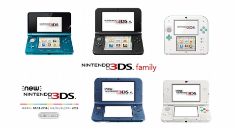Phân biệt Nintendo 3DS , 2DS. Các câu hỏi thường gặp.