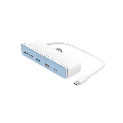 CỔNG CHUYỂN CHUYÊN DỤNG IMAC 24″ HYPERDRIVE HDMI 4K60HZ 6-IN-1 USB-C HUB HD34A8 (KÈM 7 MIẾNG DÁN THEO MÀU IMAC 24″)