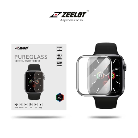 Miếng dán cường lực ZEELOT Kính Chống Vân Tay cho Apple Watch 40mm 44mm