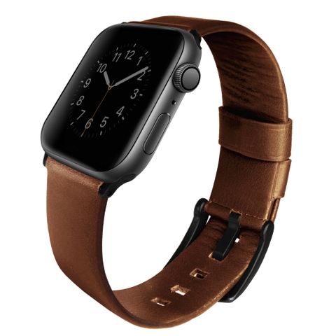 Dây Đeo UNIQ Mondain Apple Watch Genuine Leather Strap 44mm