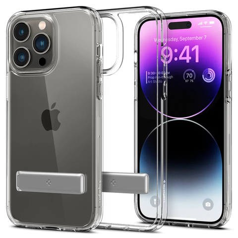 ỐP LƯNG IPHONE 14 PRO MAX SPIGEN ULTRA HYBRID S CRYSTAL CLEAR