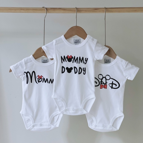 Body suit cho bé I love Mom Dad Thái Lan