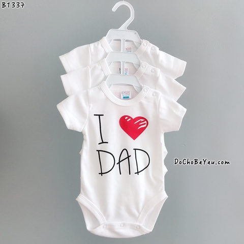 Body suit I love Mom Dad Thái Lan