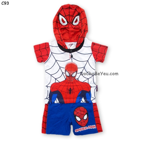 Bộ thun bé trai SpidermanThái Lan