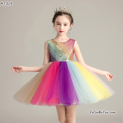 Đầm công chúa cho bé gái 3-10 tuổi