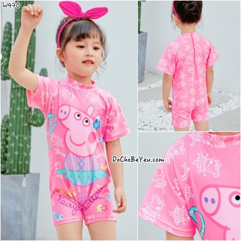 Đồ bơi cho bé gái peppa pig