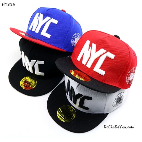 Mũ nón snapback cho bé trai 2-7 tuổi