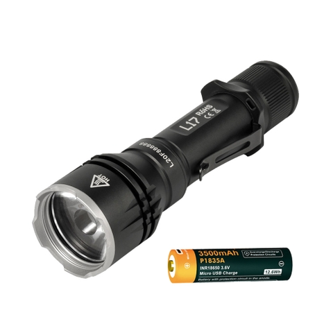 Đèn pin chiếu xa ACEBEAM L17 độ sáng 1400lm chiếu xa 802m pin 18650