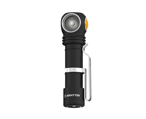 Đèn pin đội đầu ARMYTEK WIZARD C2 PRO nhiệt màu 6500K sáng 2500 lumen chiếu xa 131m sạc nam châm đuôi pin 18650 3500mAh (kèm theo)