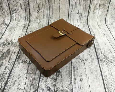 ZC7925 - Túi đeo chéo nam handmade đựng laptop, macbook 13 inch