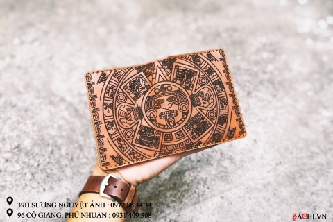 MN3VB - Ví mini handmade da thật đẳng cấp