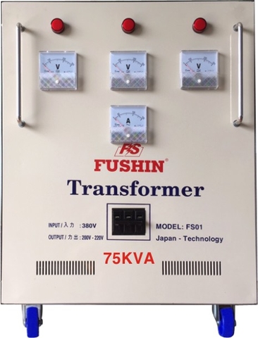 BIẾN ÁP 75KVA FUSHIN