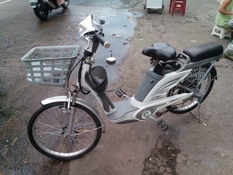 Xe đạp điện cũ asama