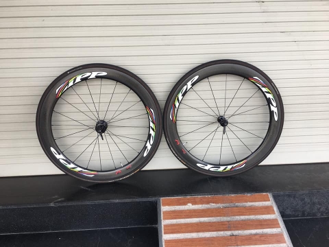 Wheelset cacbon Zipp 404 tubular USA