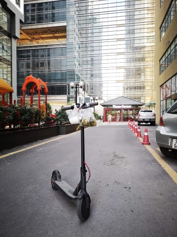 Xe đạp trượt điện gấp Scooter ,Nhập khẩu 