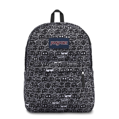 JanSport Big Student Backpack Emoji Crowd