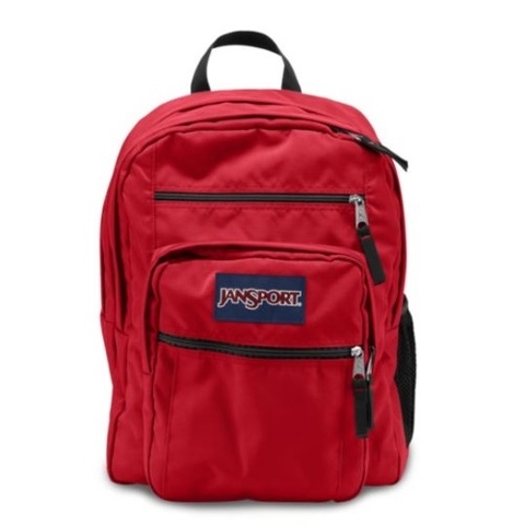 Jansport Big Student Backpack Red Tape