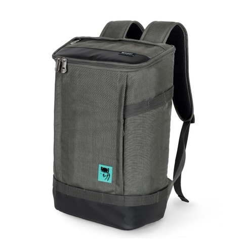 Mikkor The Irvin Backpack Dark Mouse Grey