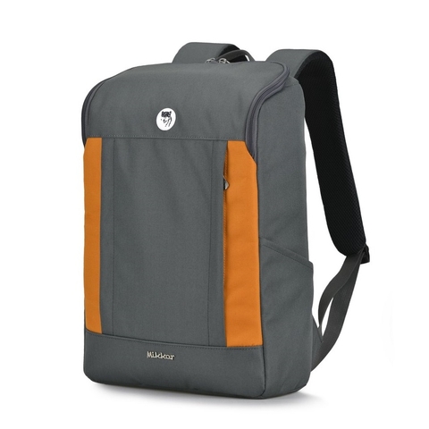 Balo laptop Mikkor The Kalino Graphite/Orange