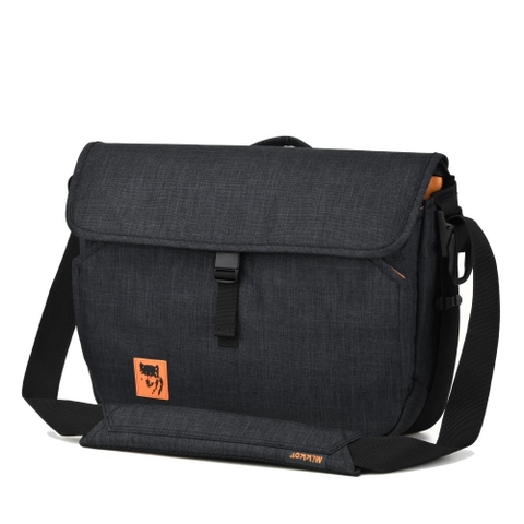 Túi đeo chéo Mikkor The Mina Laptop Bag 15.6 Inch Black Heather