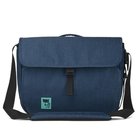 Túi đeo chéo Mikkor The Mina Laptop Bag 15.6 Inch Navy 2/Tone