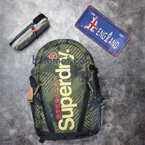 Superdry Camo Tarp Backpack Green