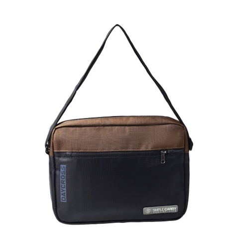 Túi đeo chéo Simplecarry Daycross Black/Brown
