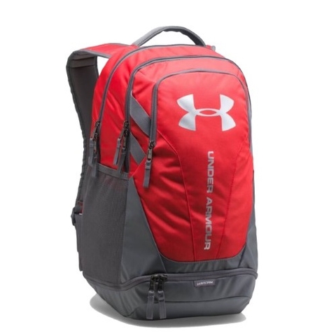 Under Armour Hustle 3.0 Backpack Red/Grey