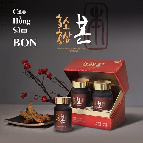 Cao hồng sâm BON cao cấp từ Hàn Quốc