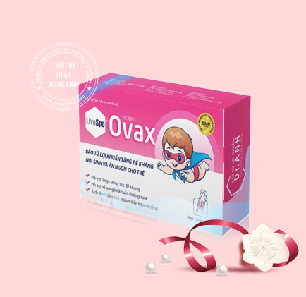 Hộp Tăng đề kháng ăn ngon cho bé Ovax