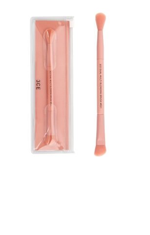 3CE PINK BEIGE DUAL MULTI BLENDING BRUSH #E01