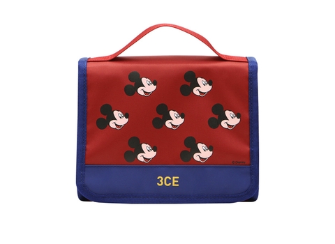[3CE | Disney] 3CE WASH BAG_SMALL #RED