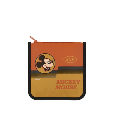 [3CE | Disney] 3CE SQUARE POUCH #YELLOW