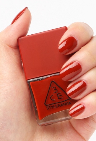 3CE RED RECIPE LONG LASTING NAIL LACQUER #RD08