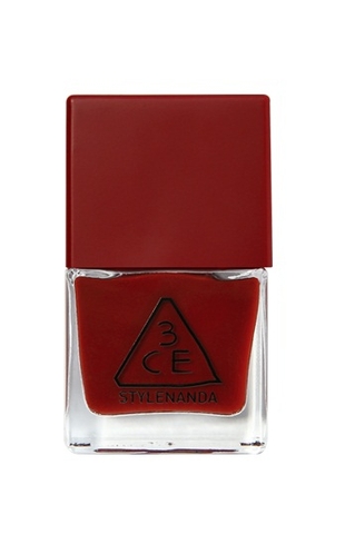 3CE RED RECIPE LONG LASTING NAIL LACQUER #RD09