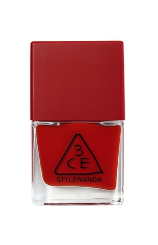 3CE RED RECIPE LONG LASTING NAIL LACQUER #RD10