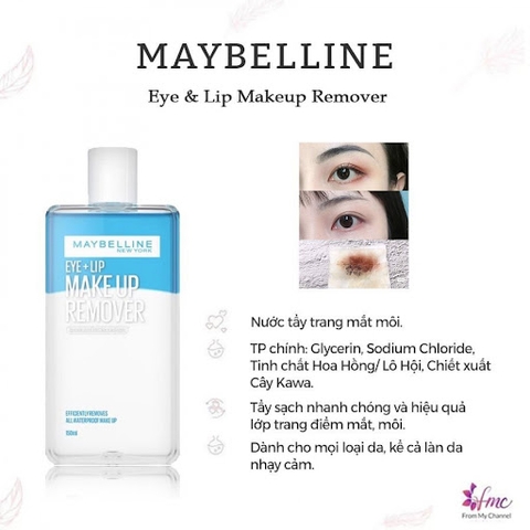 REMOVER LIP & EYE