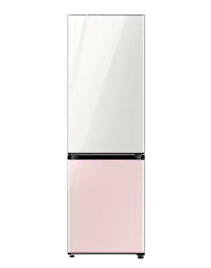 Tủ lạnh BESPOKE 2 Cửa Ngăn Đông Dưới 339L Trắng Hồng RB33T307055/SV