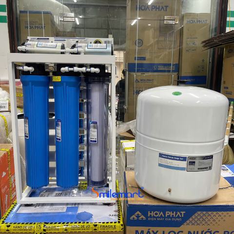 ( Bảo hành 36 tháng) Máy lọc nước RO bán công nghiệp Hòa Phát HPT725 10 lõi lọc, công suất 80L/giờ