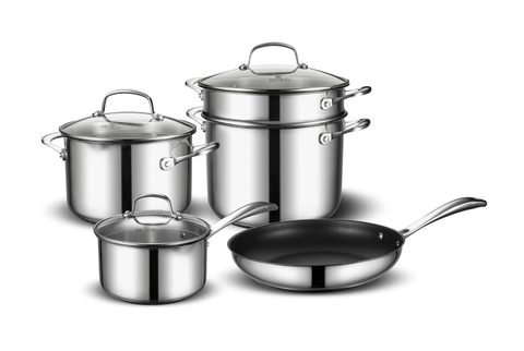 Bộ nồi chảo inox Elmich Premium EL-3134